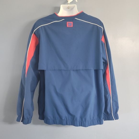 NY Giants Pullover Windbreaker, SIZE XL, NFL Apparel, 100% Polyester - Picture 2 of 5